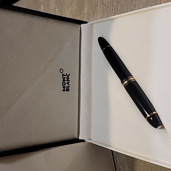 MONT BLANC MEISTERSTUCK GOLD-COATED 149 FOUNTAIN PEN - Picture 2 of 13